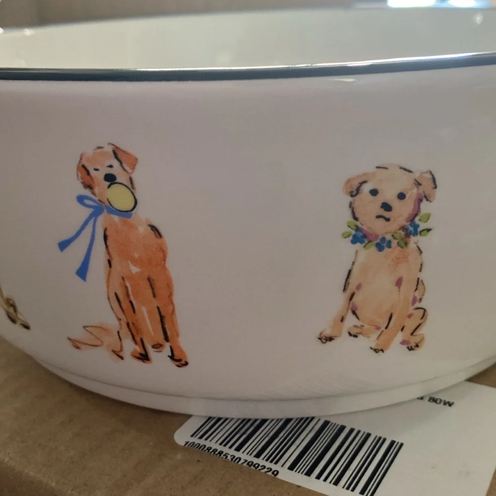 8 inch dog bowl